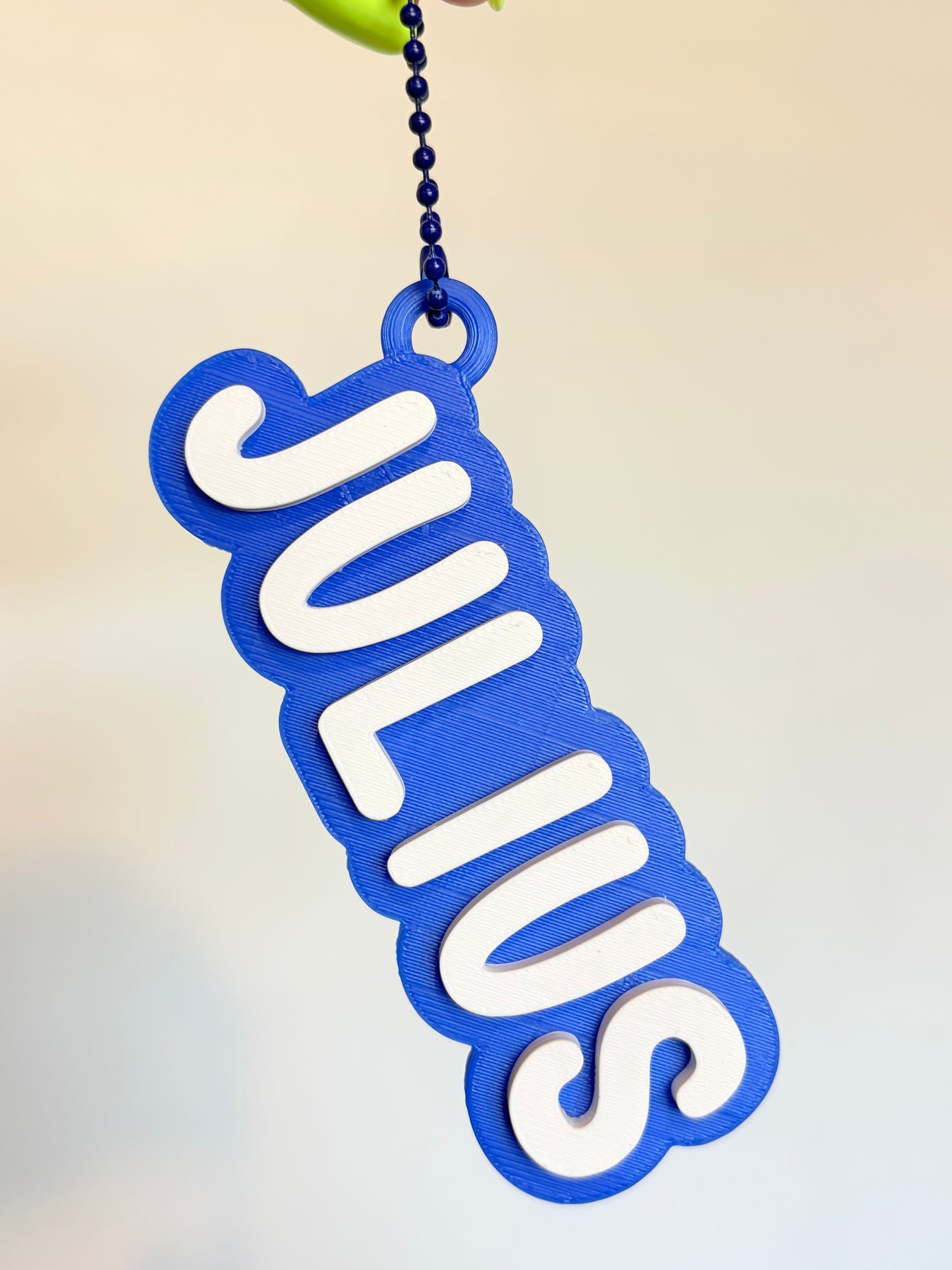 Name Keychain charm
