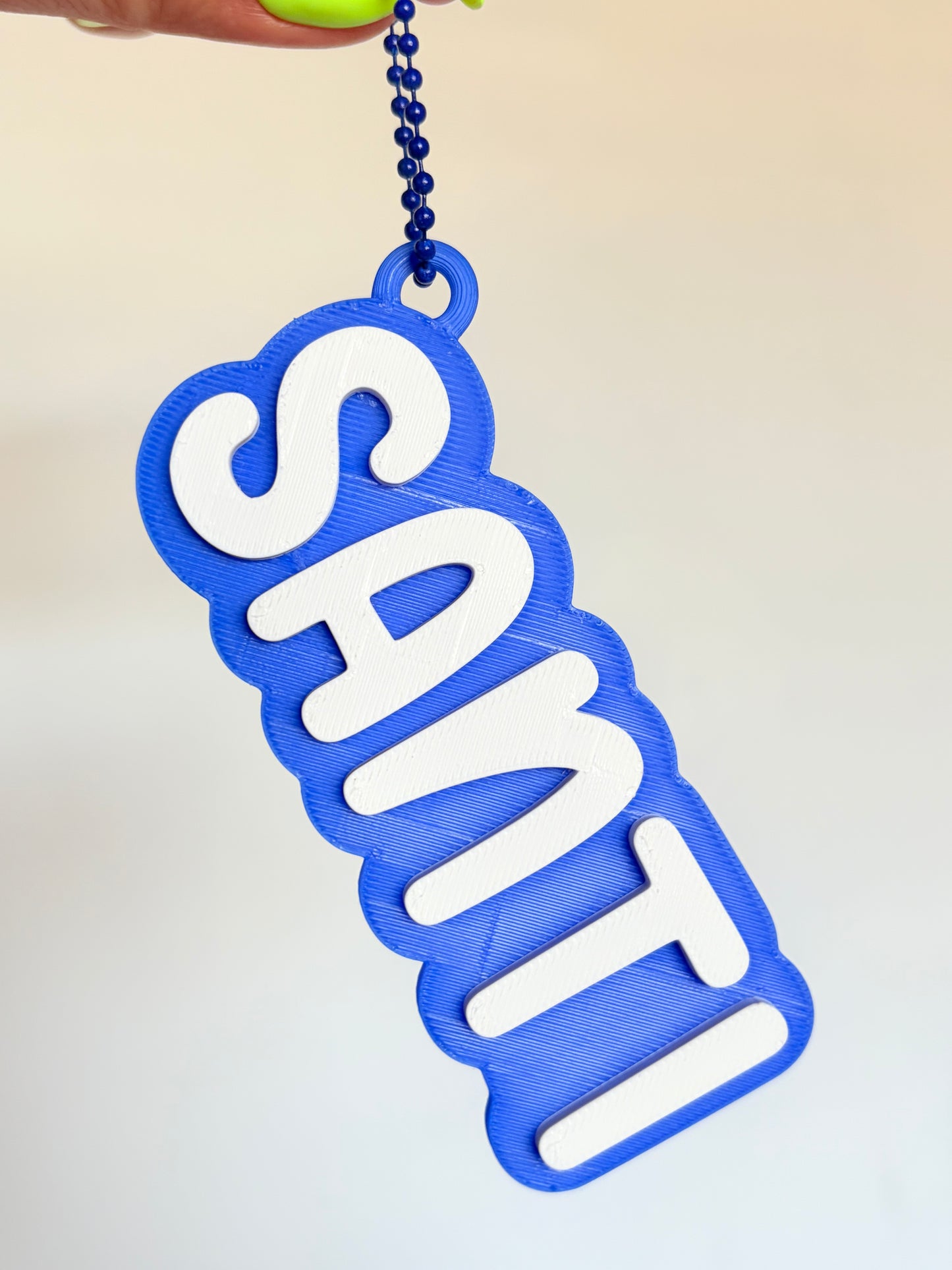 Name Keychain charm