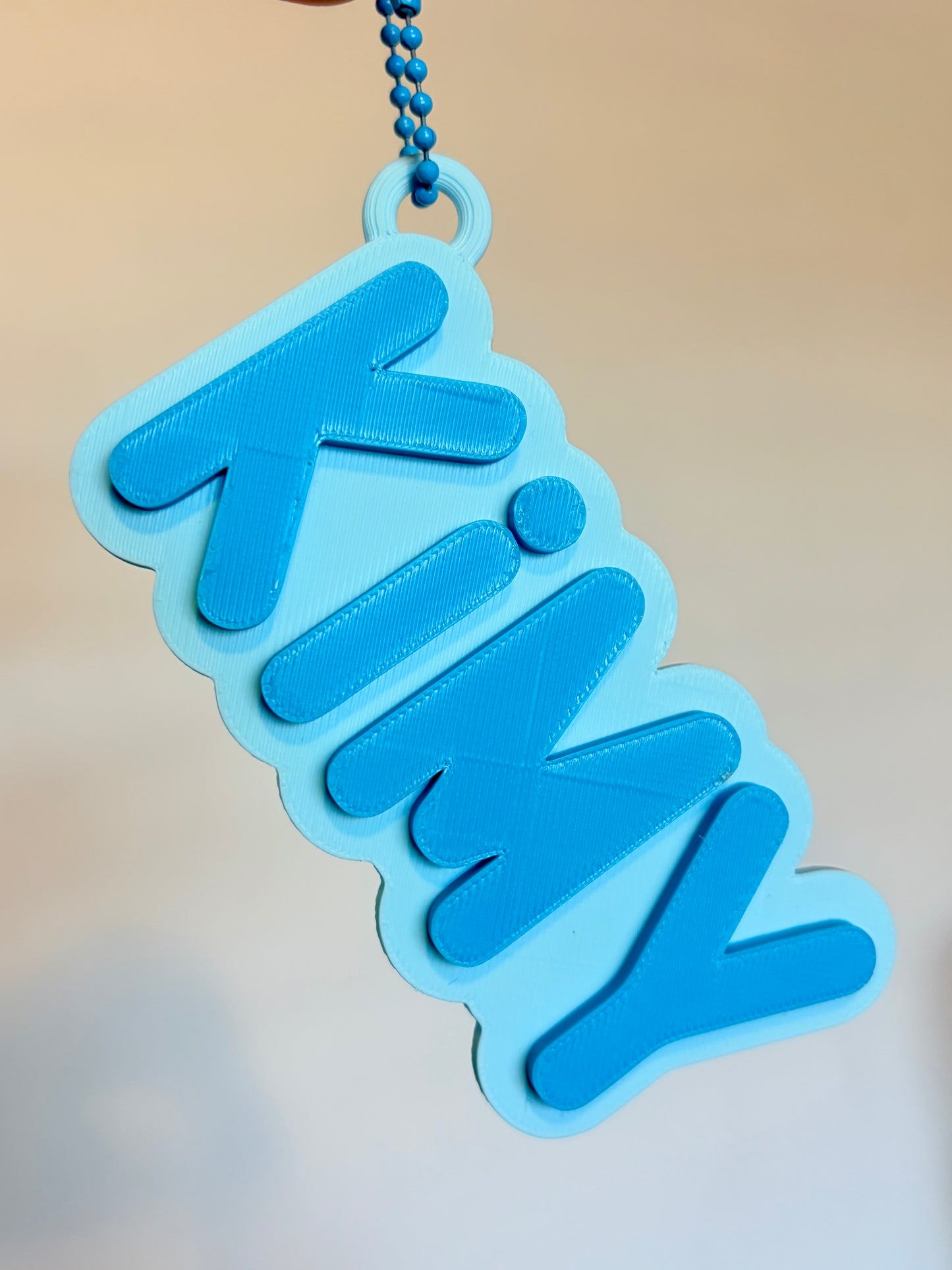 Name Keychain charm
