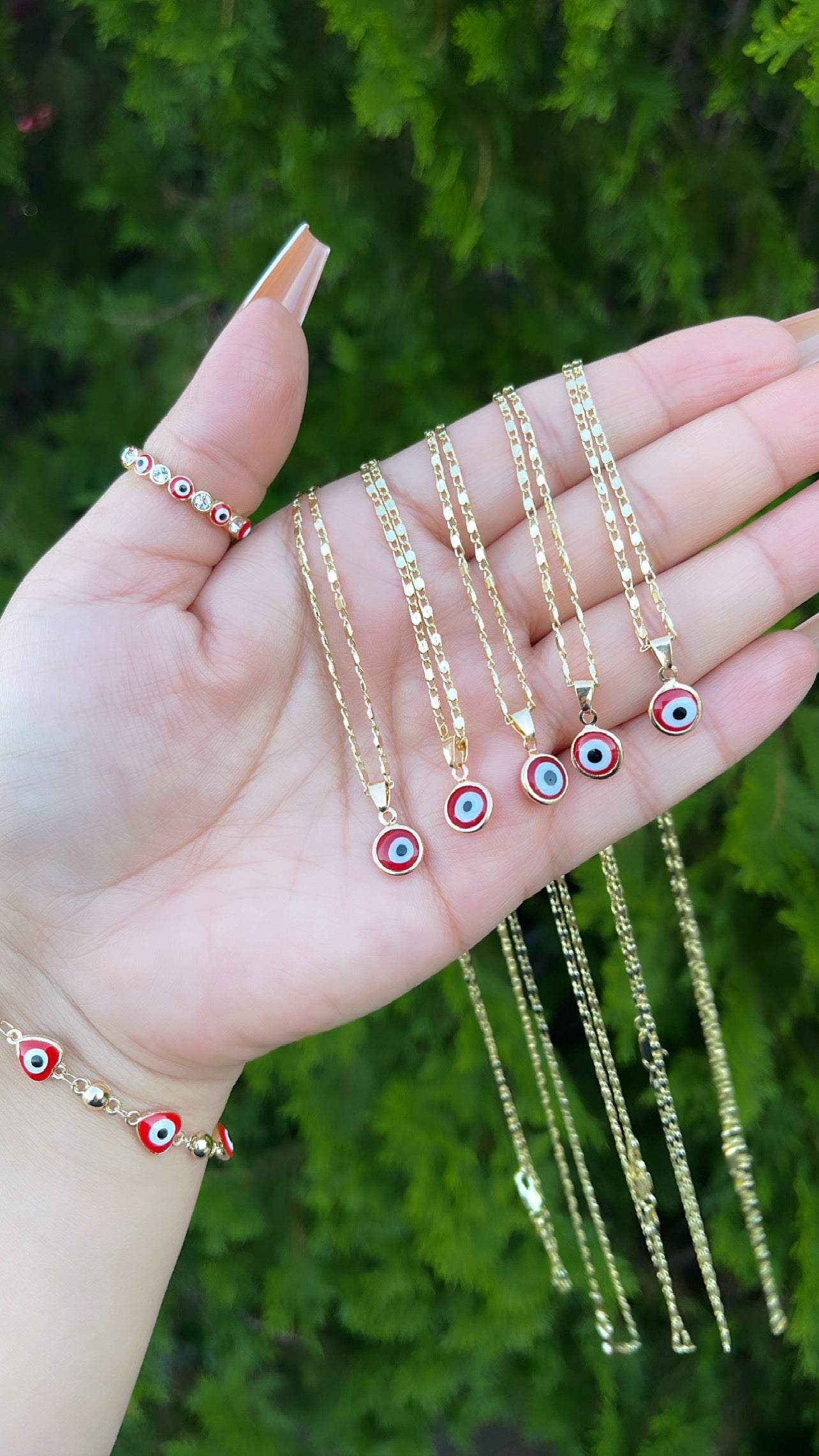 Red eye necklace Clearance