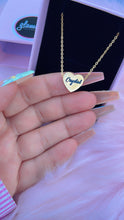 Load image into Gallery viewer, Personalized Heart necklace
