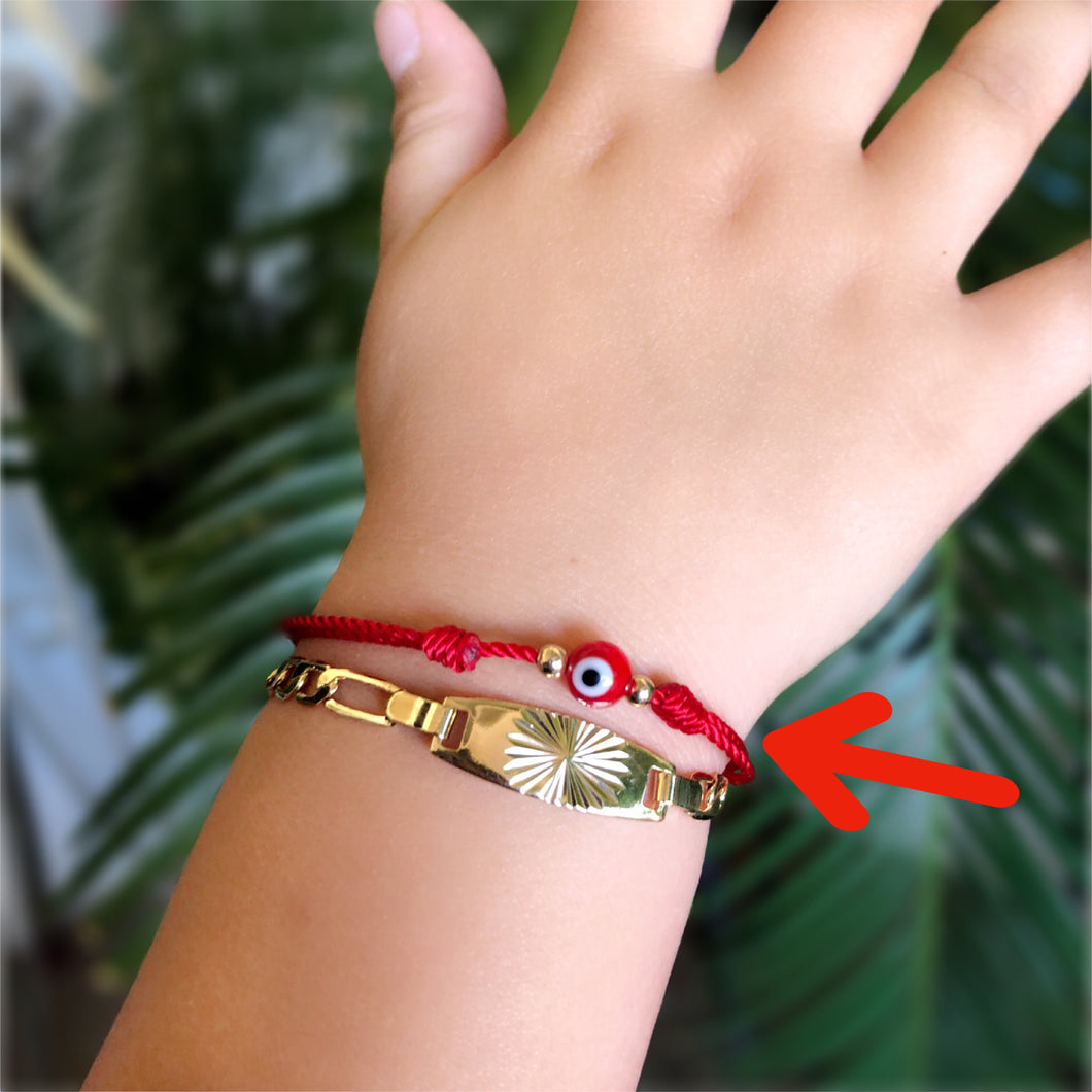 ❤️🧿Child red eye bracelet