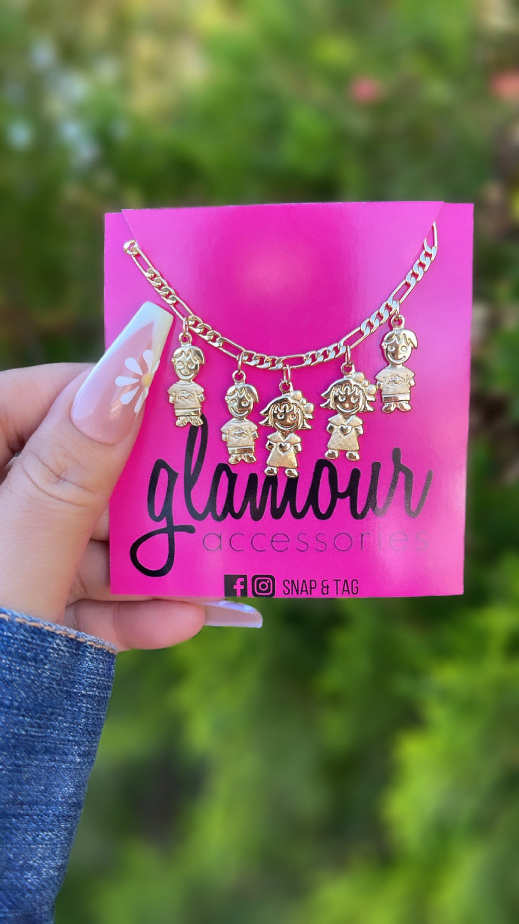 Custom Child Medium Charm bracelet