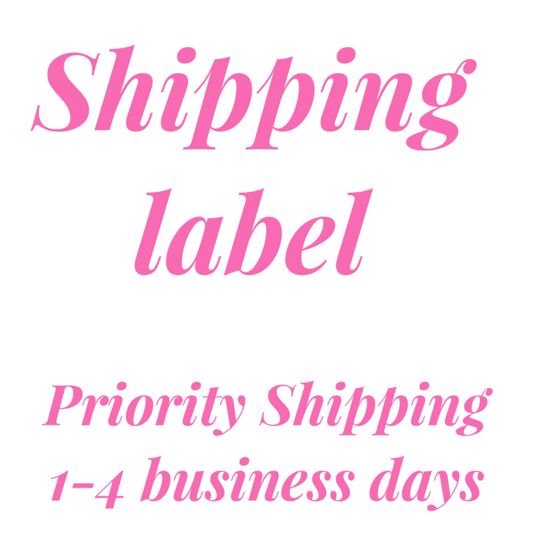 Shipping label for returned package