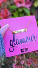 Cargar imagen en el visor de la galería, Personalized necklace- Gold plated
