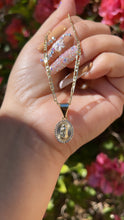 Load image into Gallery viewer, Oval Virgencita necklace- 22&quot;
